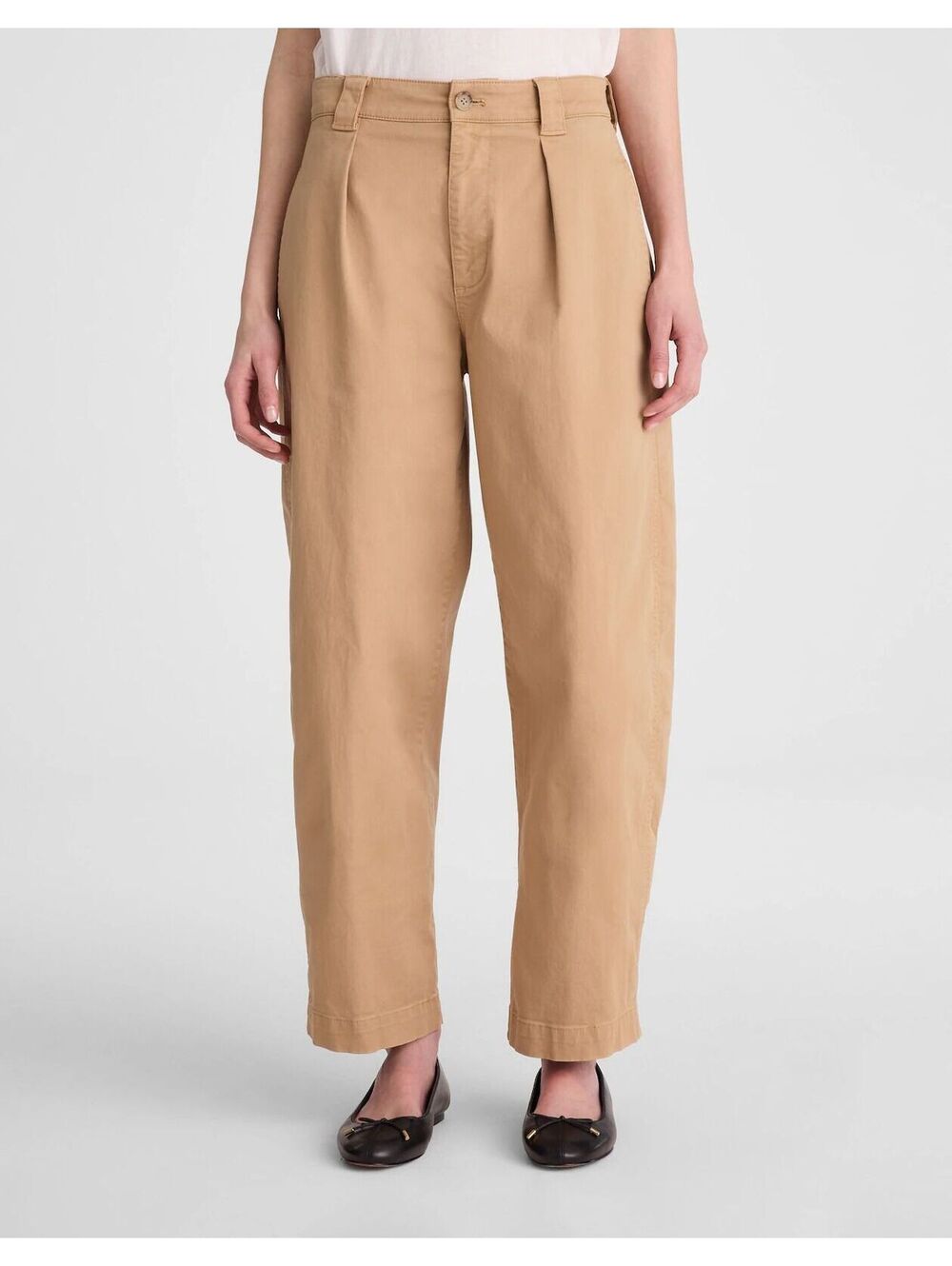 NWT Madewell The Short Barrel-Leg Chino Pant - Size 28 Short - MSRP $128